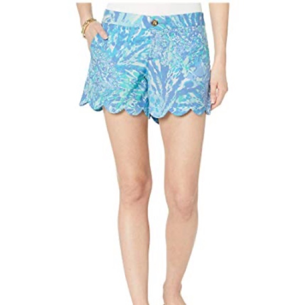 NWT Lilly Pulitzer Buttercup Stretch Shorts Size 8